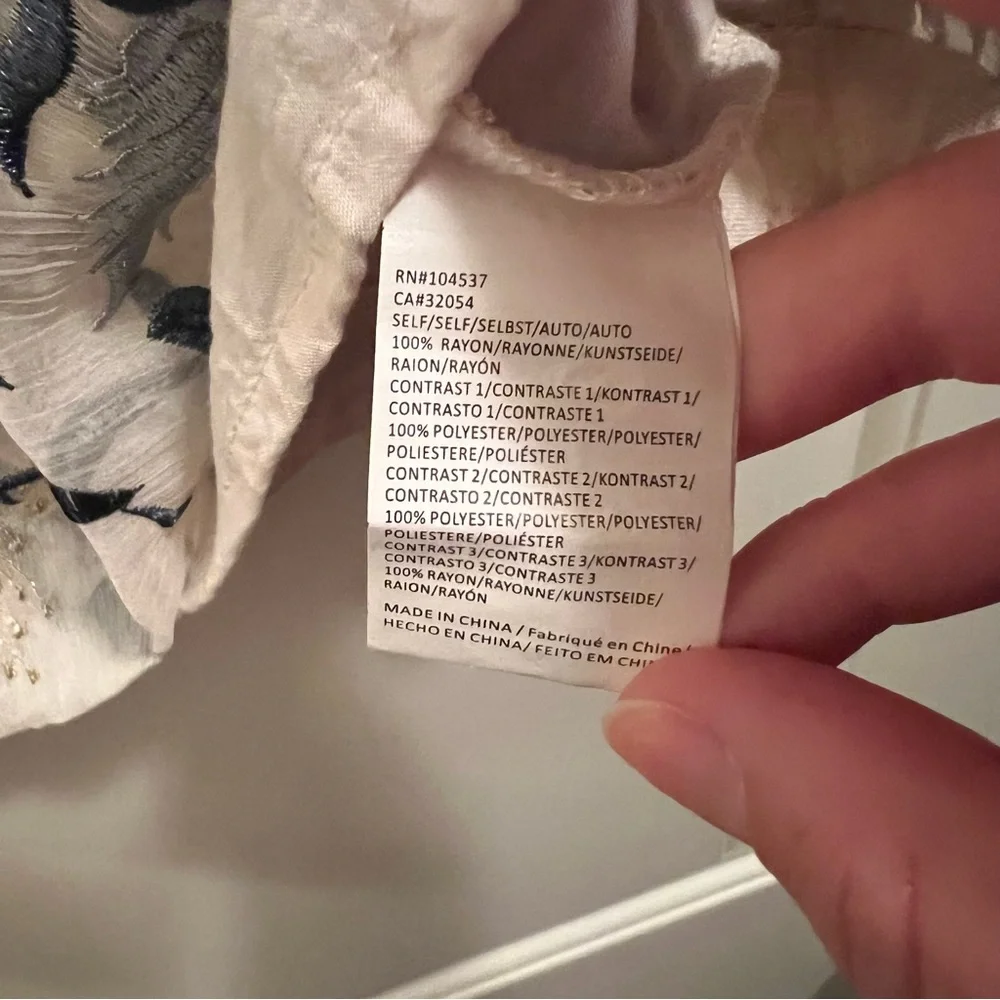 Anthropologie Tiny Blouse M - Picture 3 of 7